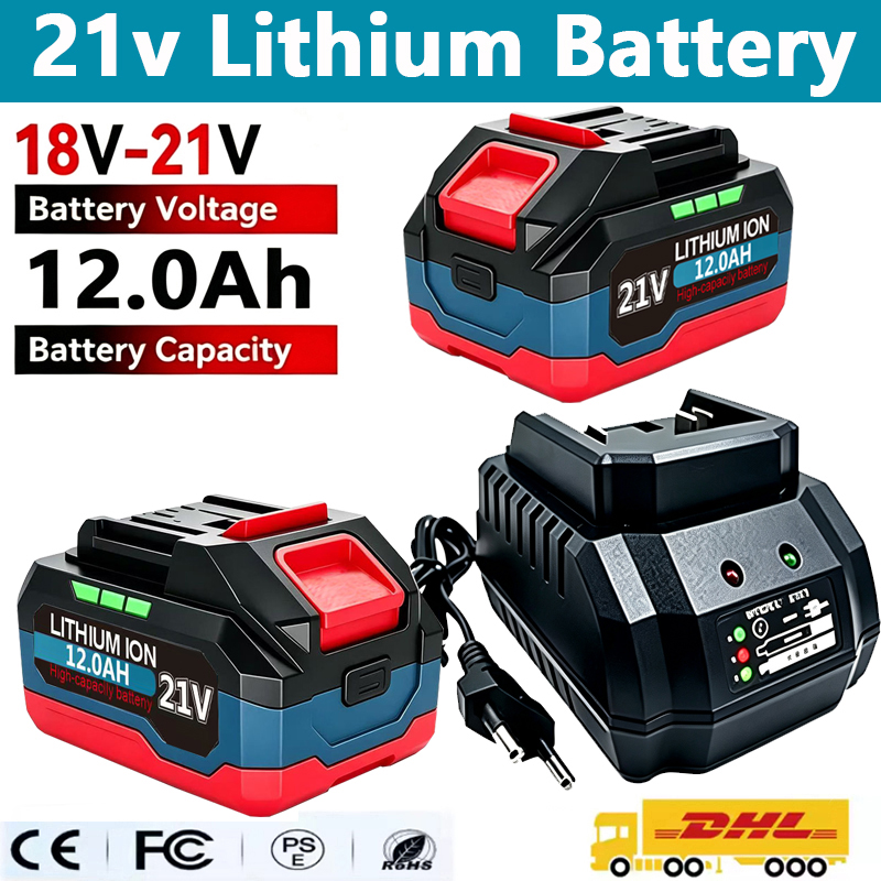 Makita Drill Ddf484 - Oryginalna bateria 21V do klucza udarowego,