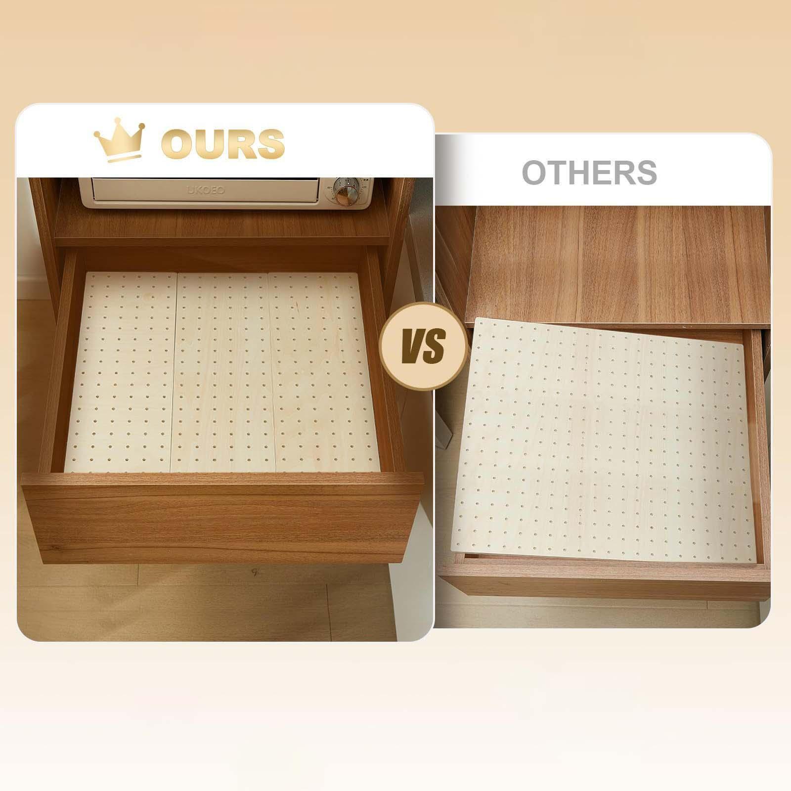 Drawer Organizer Peg - Organizer do szuflady z drewnianymi kołkami,