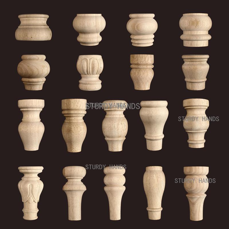 Furniture Hardware For Legs - 1 szt. Okrągłe nogi do mebli