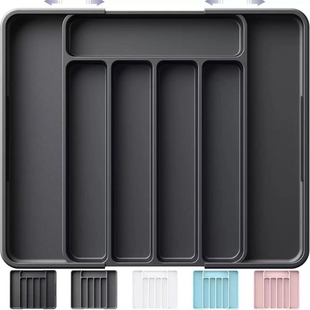Drawer Organizer Peg - Regulowany organizer do szuflady na sztućce,
