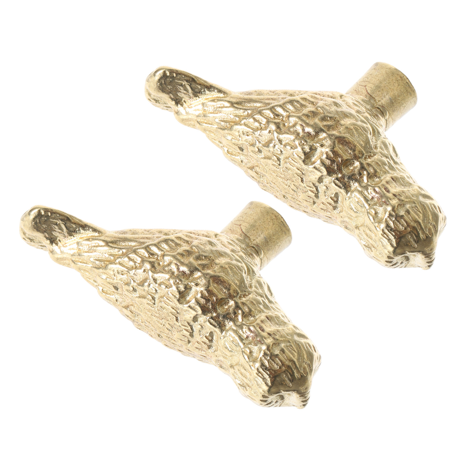 Unique Furniture Hardware - 2 szt. mosiężnych gałek do szafek