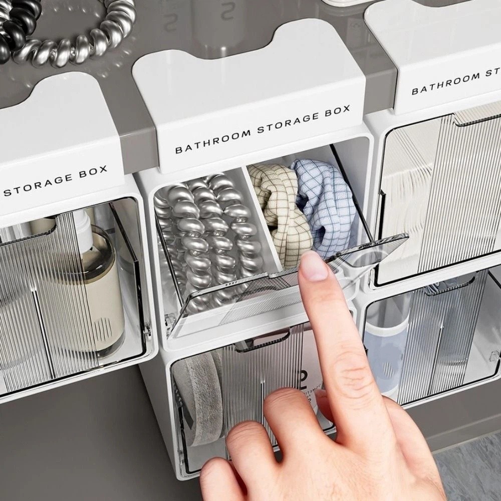 Drawer Organizer Peg - Pudełko do przechowywania w szufladzie, wiszące/zaczepiane,