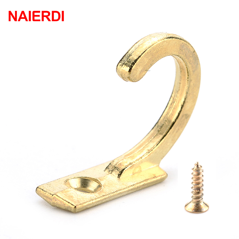 Furniture Hardware Latch - NAIERDI 10 sztuk małe antyczne haki