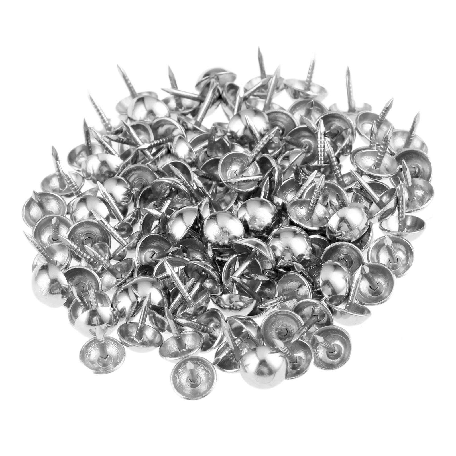 Furniture Upholstery Hardware - 100 sztuk 7x10mm srebrzyste pinezki Doornail
