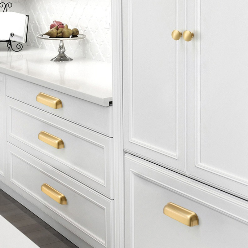 Furniture And Kitchen Hardware Fitting - Europejskie uchwyty z litego mosiądzu do