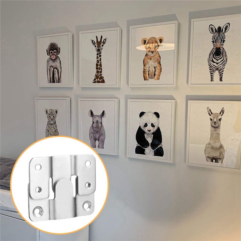 Furniture Interlocking Hardware - Uchwyt do montażu podtynkowego ABNQ, haczyki