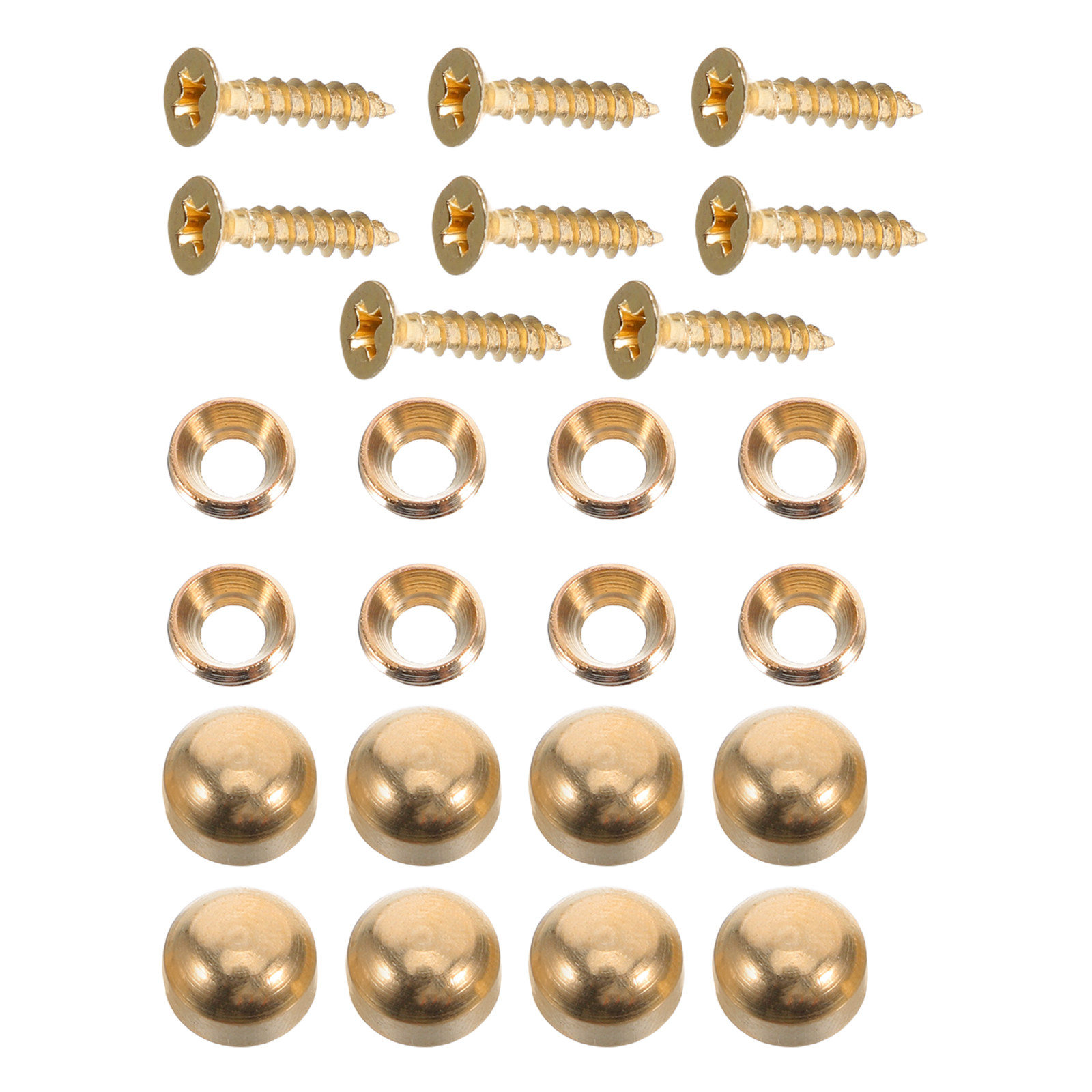 Furniture Upholstery Hardware - 16 szt. Wkrętów samogwintujących z miedzianymi