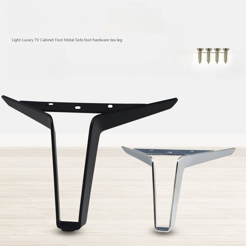 Furniture Hardware For Legs - Proste czarne nogi do sofy, nordyckie