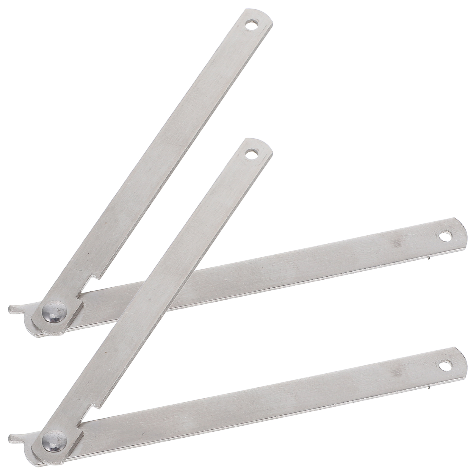 Furniture Hardware Connectors - 2 szt. Stalowe składane łączniki do