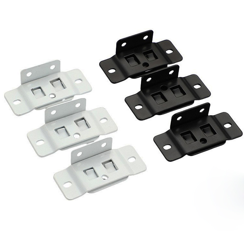 Furniture Hardware Connectors - 4 SZT. Metalowe Złącza Mocujące Dwa