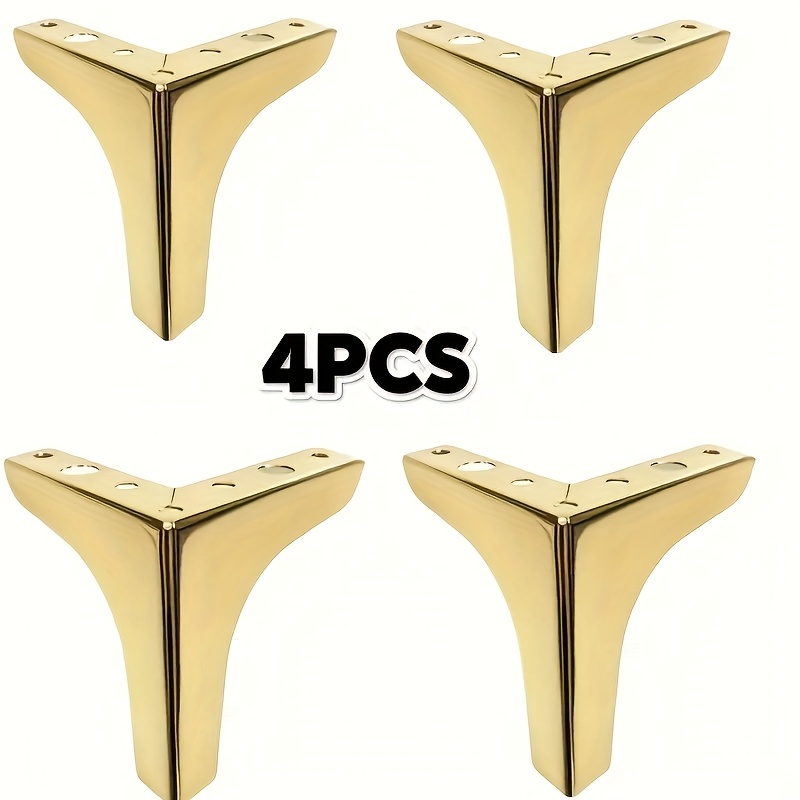 Furniture Hardware For Legs - 4 sztuki metalowych nóg do mebli,