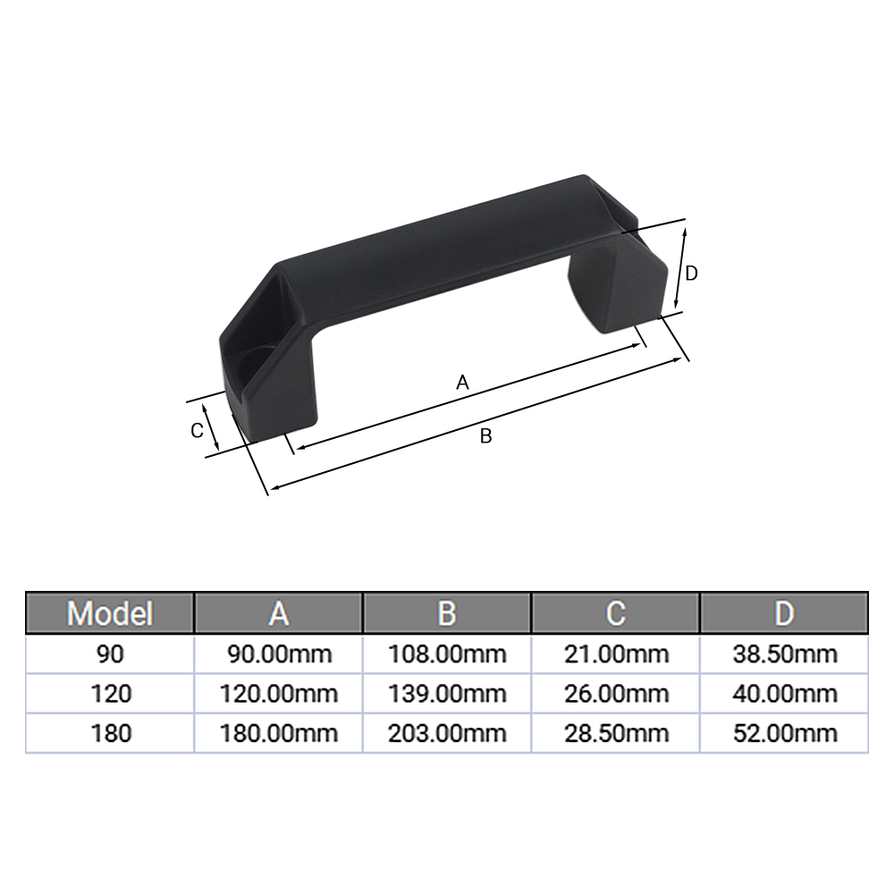 4 szt./partia Plastikowe nylon – Furniture Hardware Factory recenzja i cena