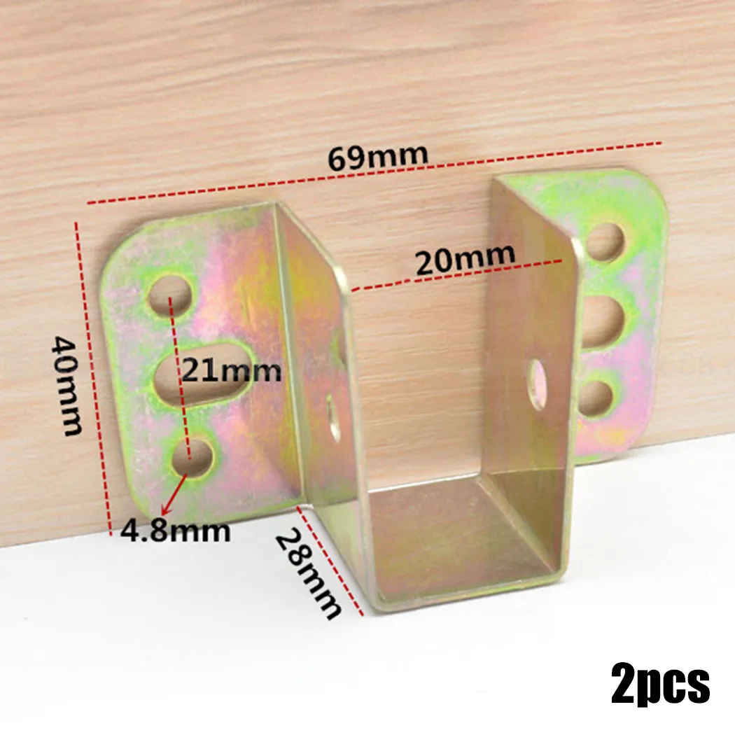 2 szt. Metalowy wspornik łóżka – Furniture Hardware Connectors recenzja i cena