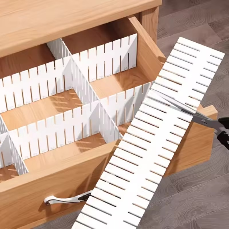 4/8/12 szt. Regulowane przegró – Drawer Organizer Peg recenzja i cena