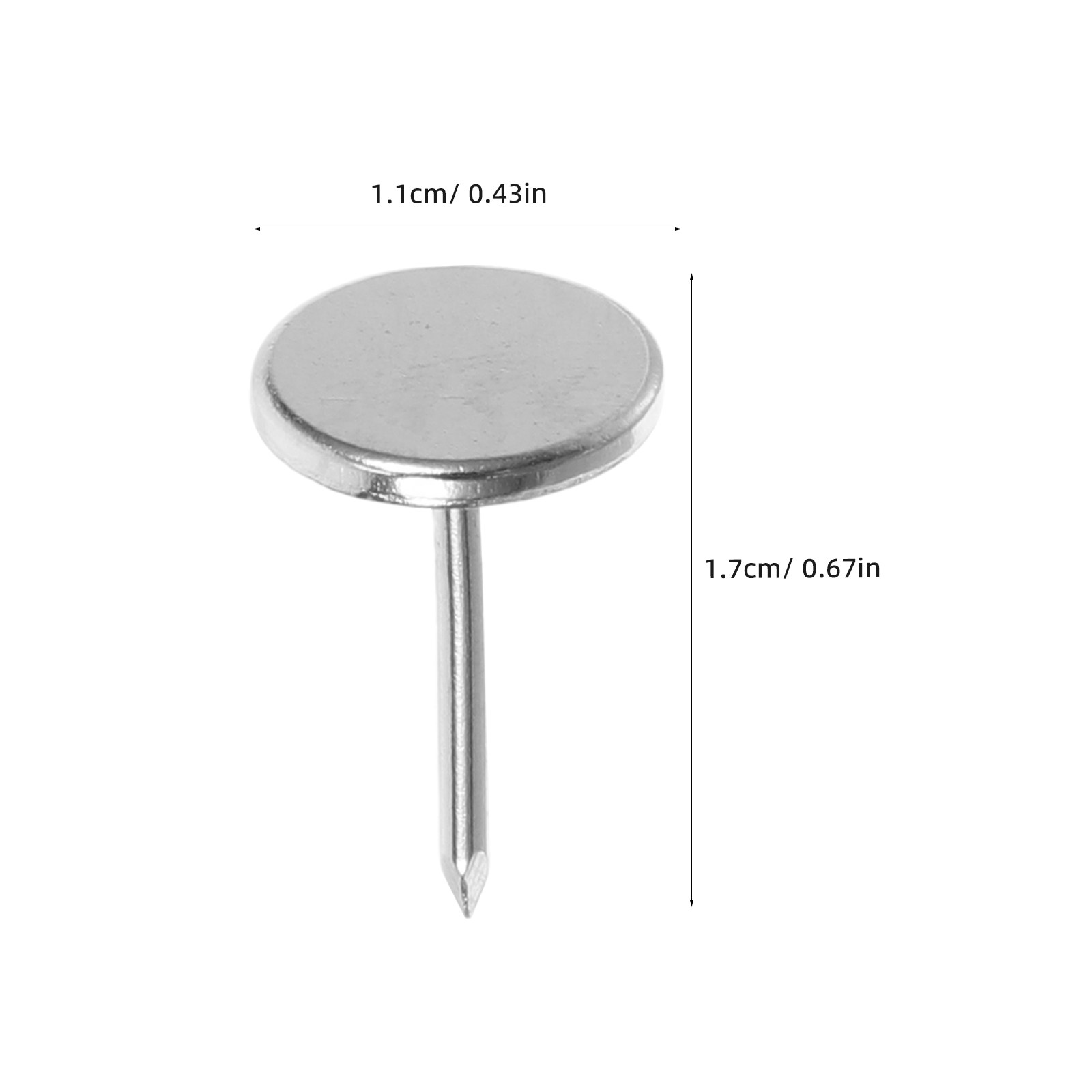 50 szt. Gwoździe do dywanów z  – Furniture Upholstery Hardware recenzja i cena