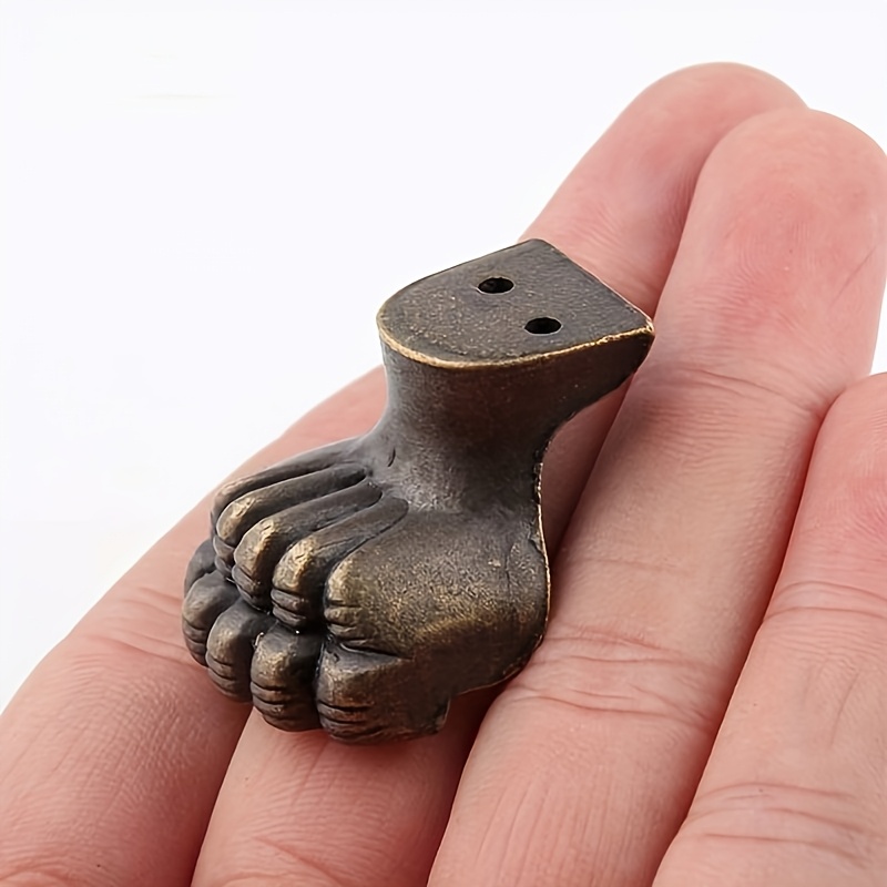 8 szt. Antyczne mosiężne nóżki – Furniture Hardware Antique recenzja i cena
