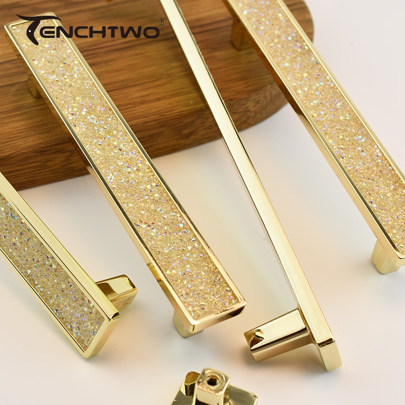 Złoty kryształowy diamentowy u – Furniture And Kitchen Hardware Fitting recenzja i cena