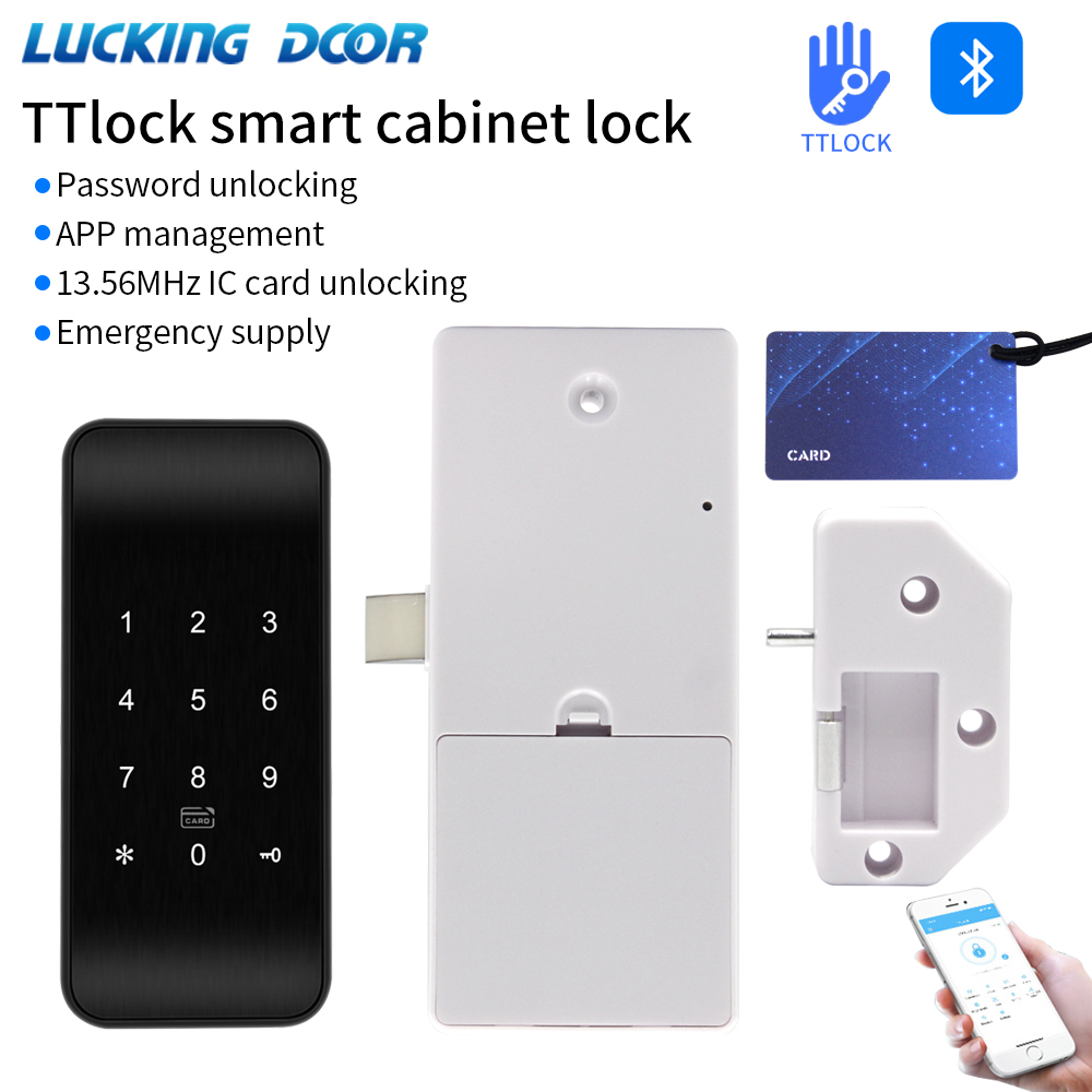 TTLOCK 13.56Mhz Blokada szufla – Furniture Hardware Latch recenzja i cena