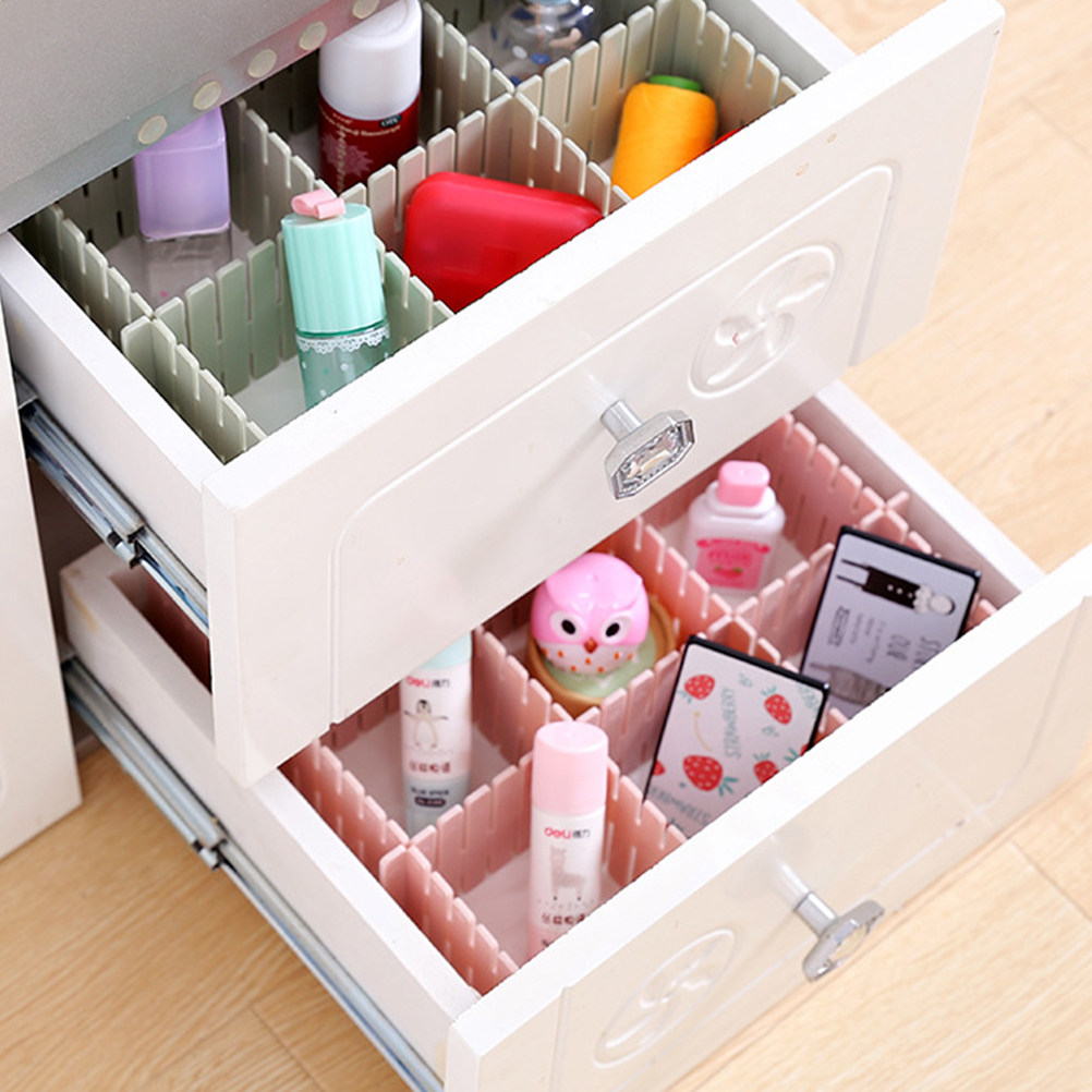 8 szt. Regulowanych przegródek – Drawer Organizer Peg recenzja i cena