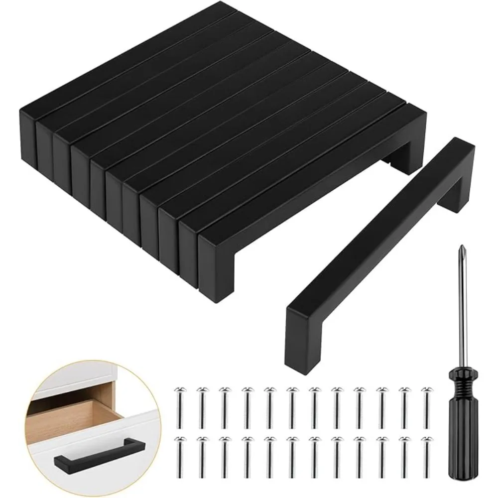 6/18 szt. Kwadratowe uchwyty m – Furniture Hardware Factory recenzja i cena