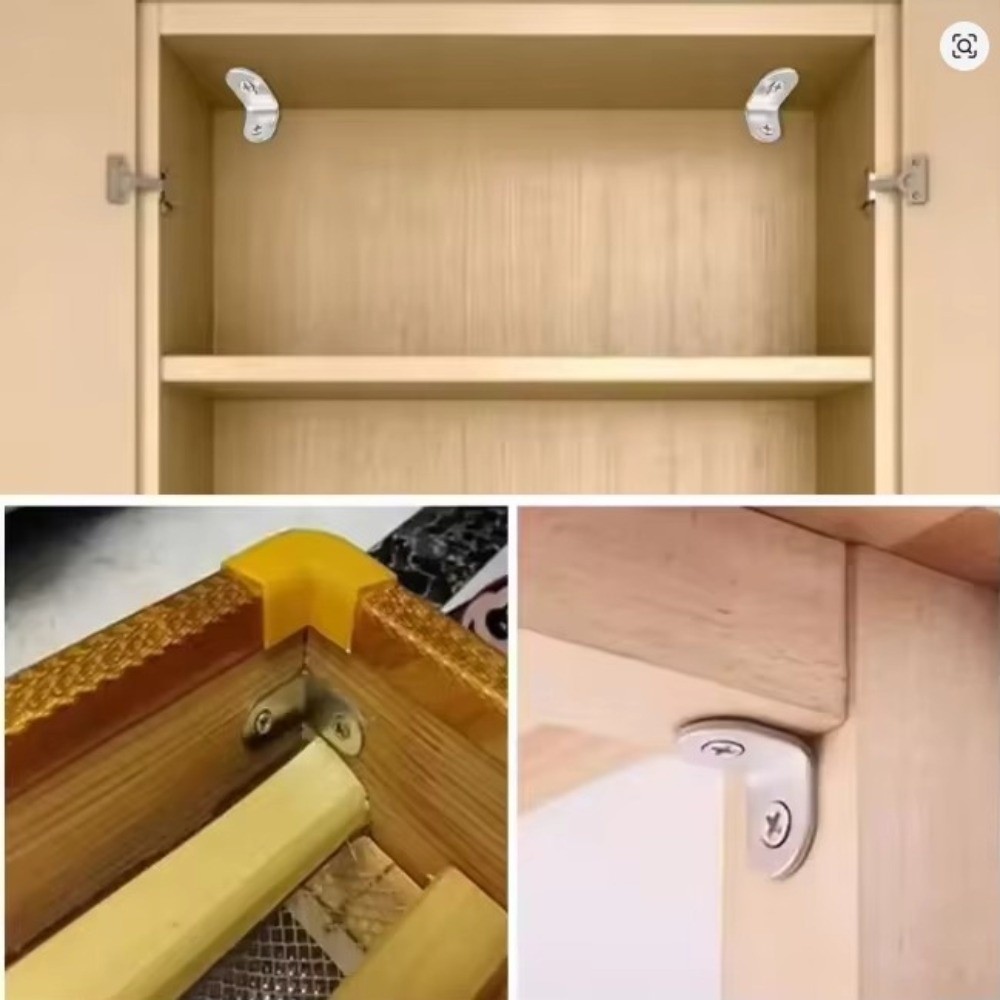 10 szt. Stal nierdzewna Kątown – Furniture Hardware Connectors recenzja i cena