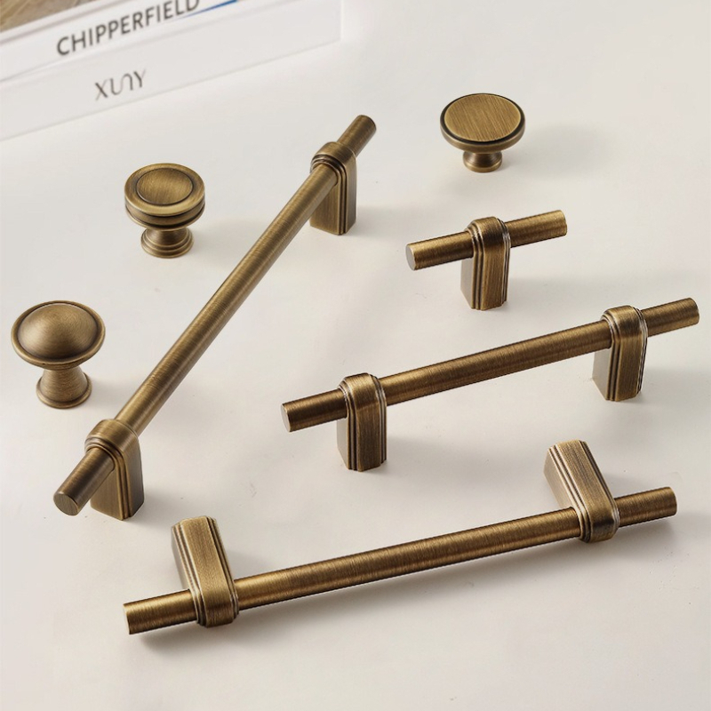 Antyczne mosiężne uchwyty do m – Furniture And Kitchen Hardware Fitting recenzja i cena
