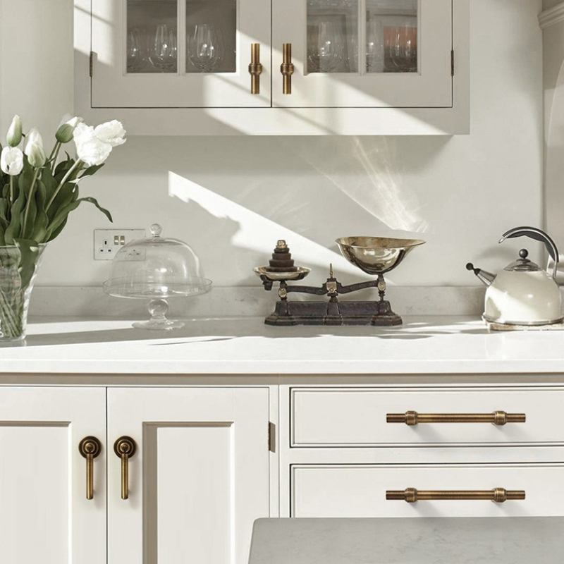 Antyczne mosiężne uchwyty do m – Furniture And Kitchen Hardware Fitting recenzja i cena