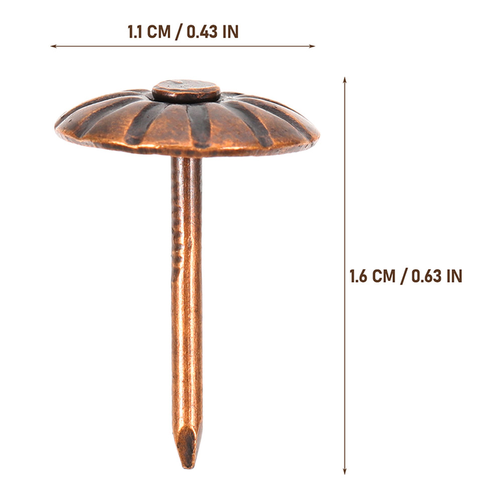 200 szt. ozdobnych pinezek, gw – Furniture Upholstery Hardware recenzja i cena