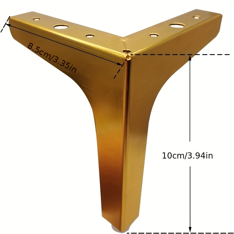 4 sztuki metalowych nóg do meb – Furniture Hardware For Legs recenzja i cena