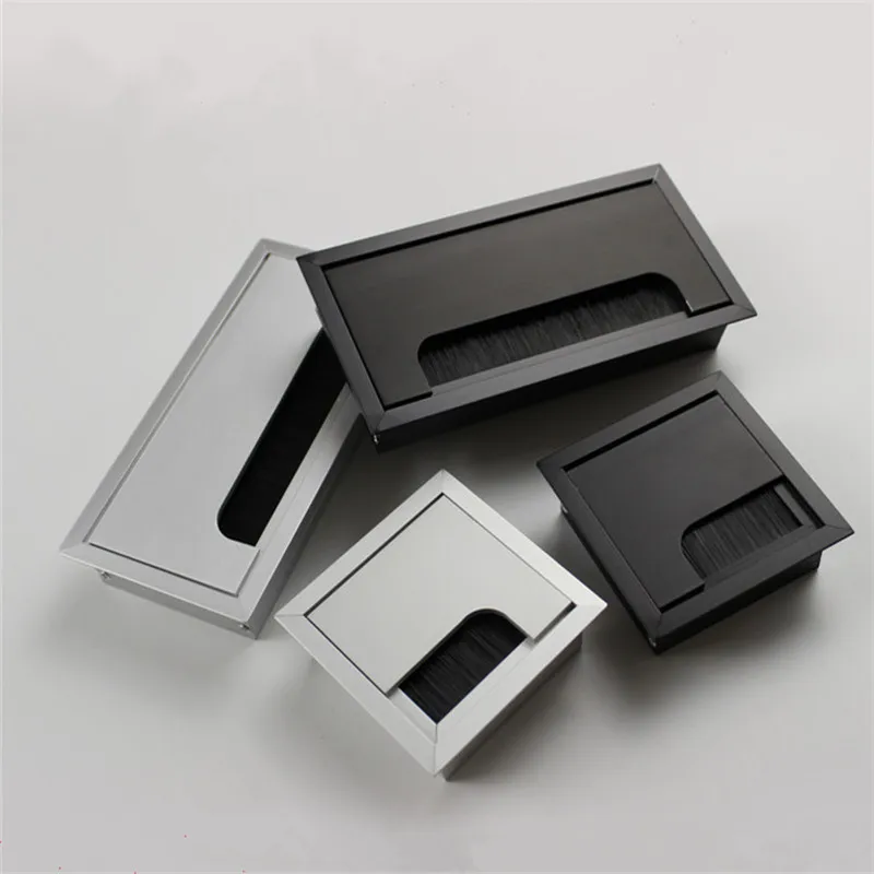 Aluminiowe prostokątne biurko  – Furniture Hardware Outlet recenzja i cena