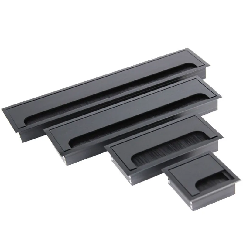 Aluminiowe prostokątne biurko  – Furniture Hardware Outlet recenzja i cena