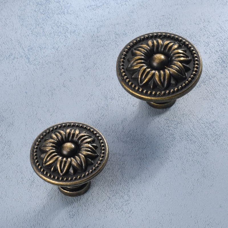 2 szt. Brązowe Retro Gałki do  – Furniture And Kitchen Hardware Fitting recenzja i cena